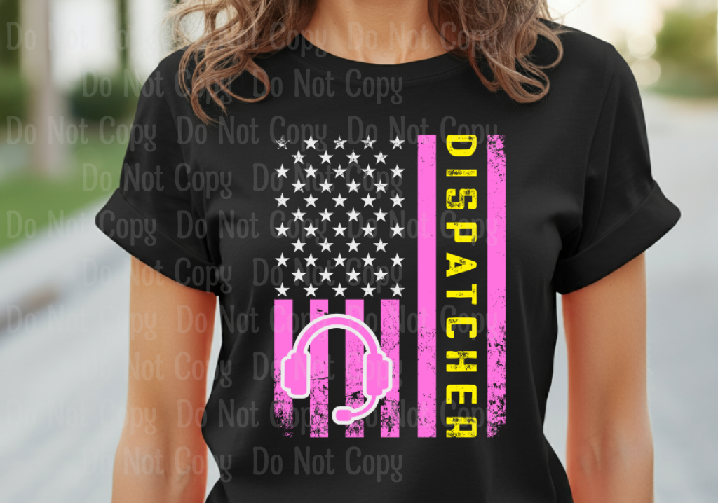 911 Dispatcher Pink