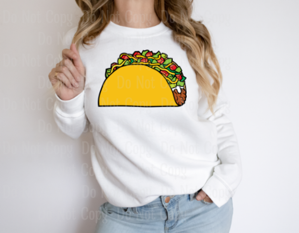 Taco 5 Dtf Transfers