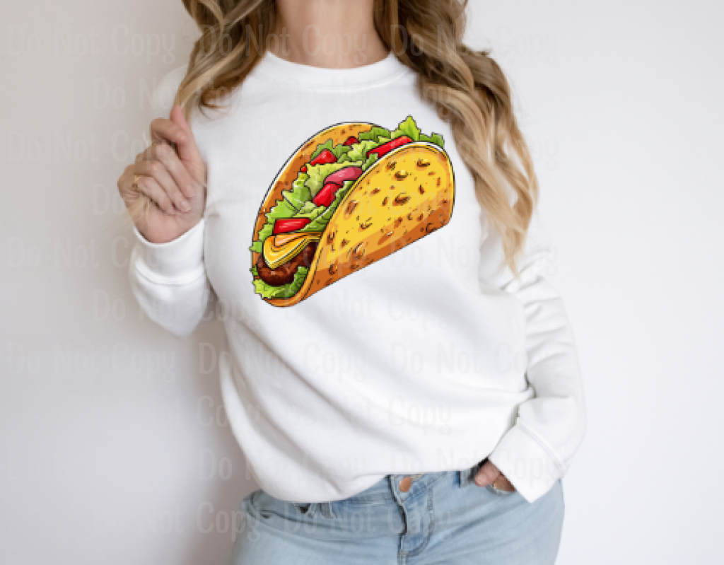 Taco 6 Dtf Transfers