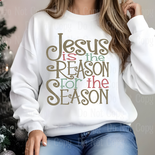 Jesus Is The Reason For Season Dtf Transfers