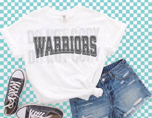 Warriors Dtf Transfers