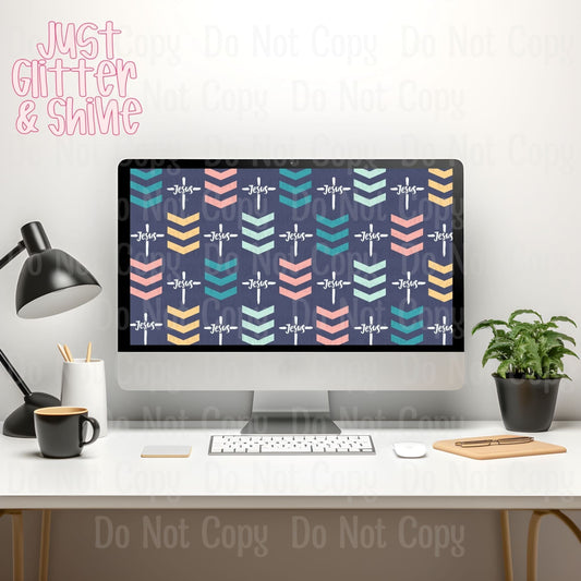 Faith-Based Desktop Wallpaper Bundle - 13 High-Resolution Inspirational Digital Wallpapers