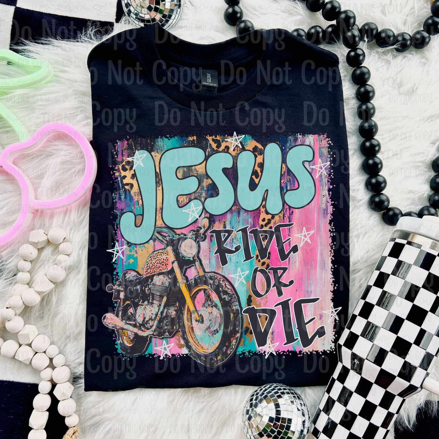 RIDE OR DIE JESUS DTF Transfers