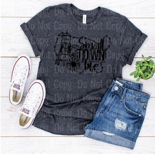 Small Town Life - Dtf Transfer Transfers