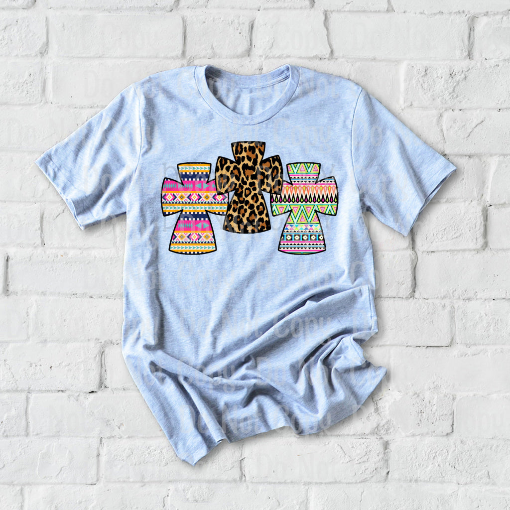 3 Crosses - Sublimation Print Transfers