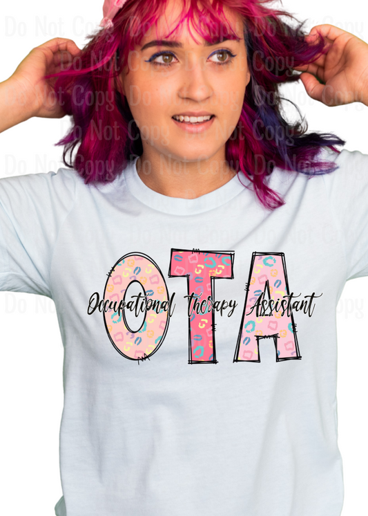 Occupational Therapy - Ota Dtf Transfers