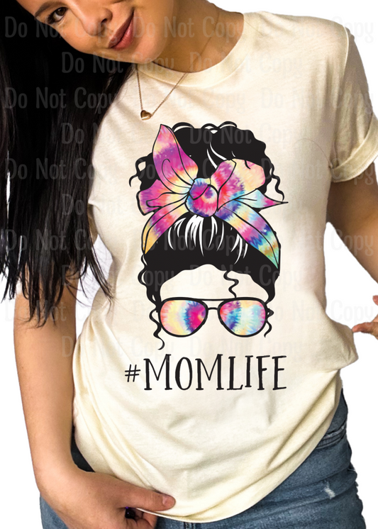#Mom Life Tye Dye Dtf Transfers