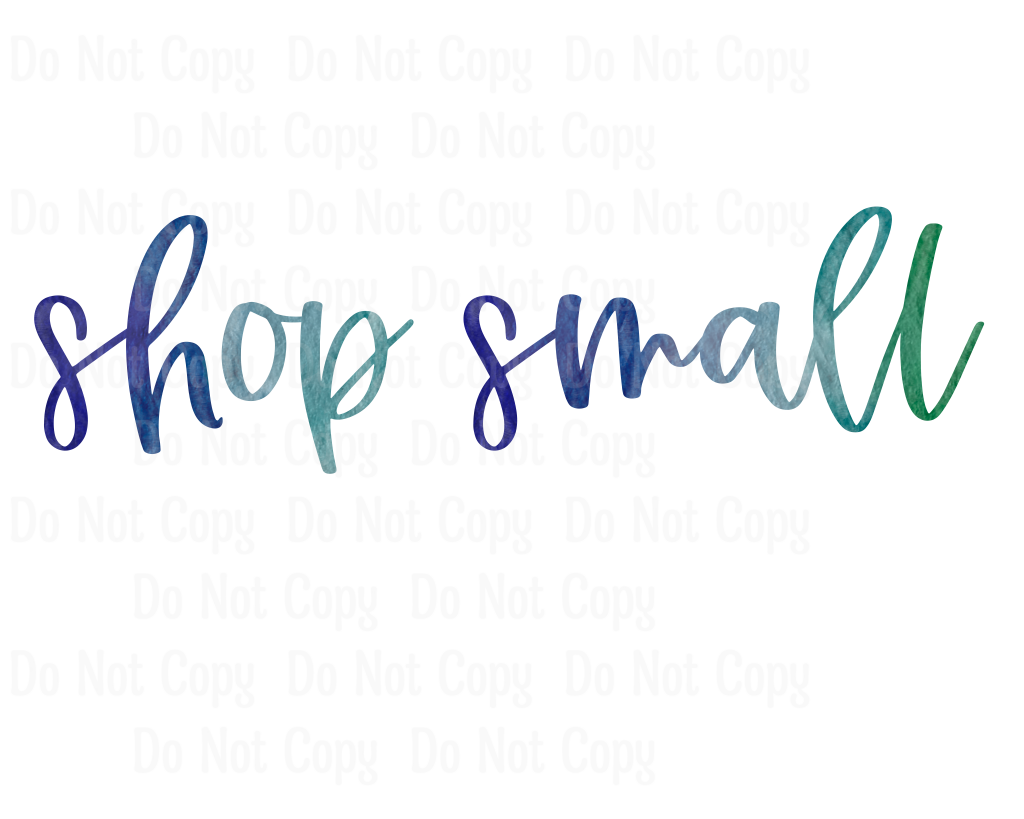 Shop Small Watercolor