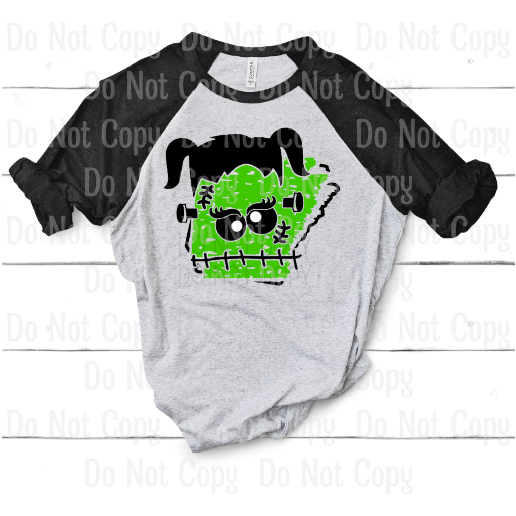 Arkansas Frankie - Girl Sublimation Print Transfers