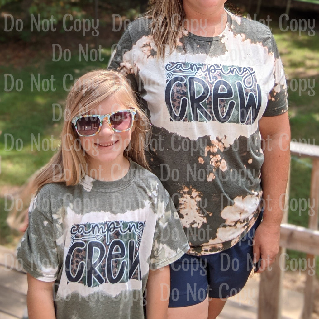 Camping Crew - Sublimation Print Transfers