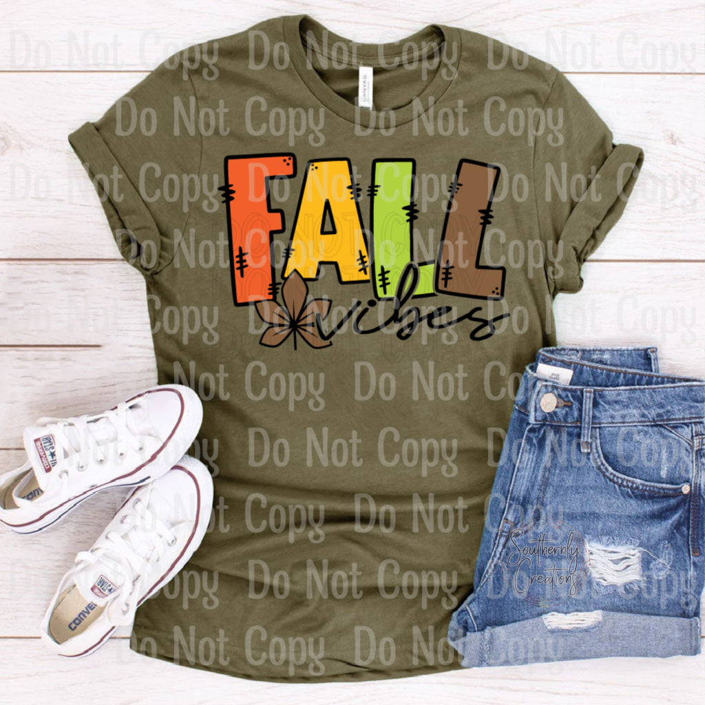 Fall Vibes 3 - Sublimation Print Transfers