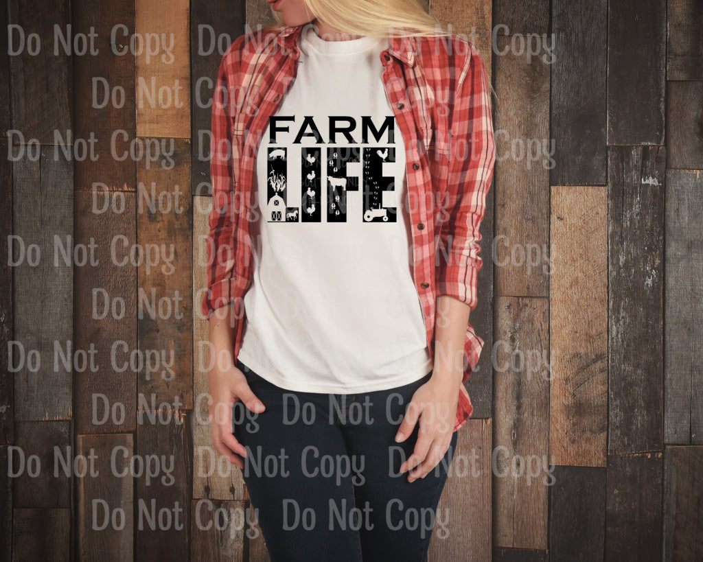 Farm Life - Sublimation Printed Transfer Transfers