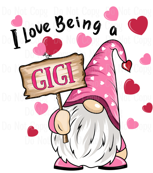 I Love Being A Gigi