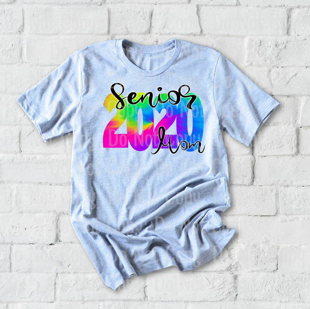 Senior 2020 Mom - Sublimation Print Transfers