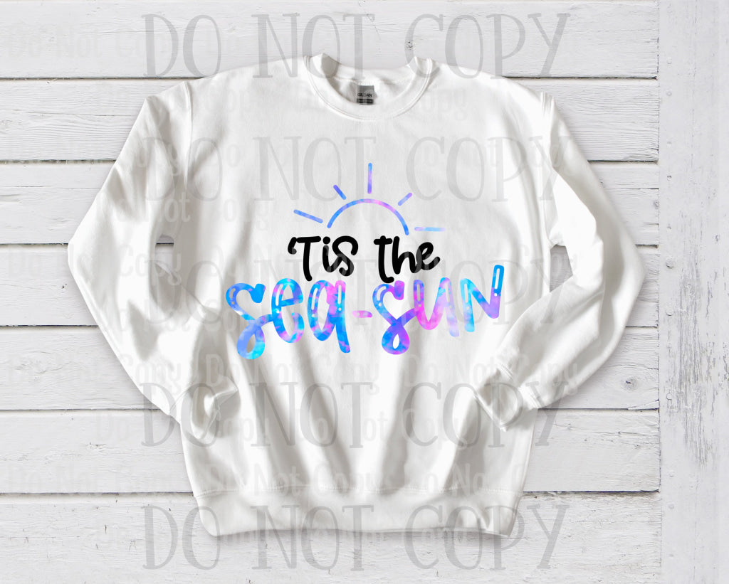 Tis The Sea Sun - Sublimation Print Transfers