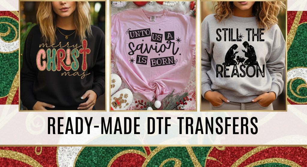 Ready-Made DTF Transfers