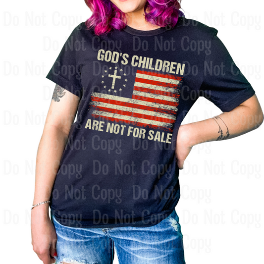 Gods Children Are Not For Sale Dtf Transfers