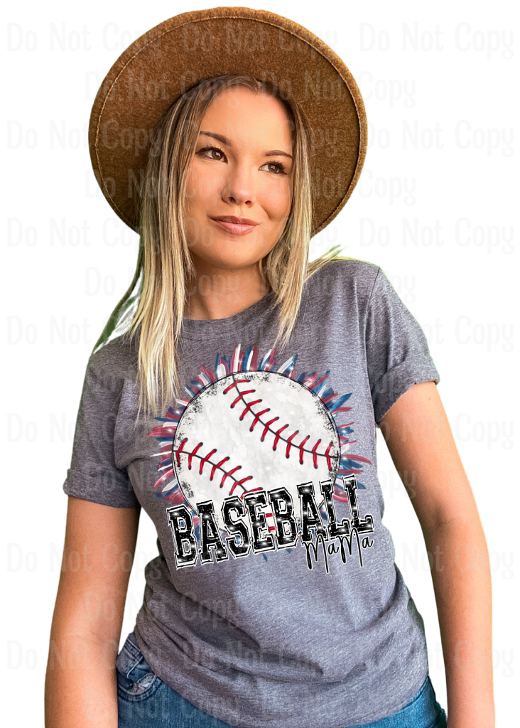 Baseball Mama Dtf Transfers