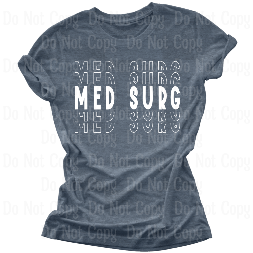 Med Surg Stacked Dtf Transfers