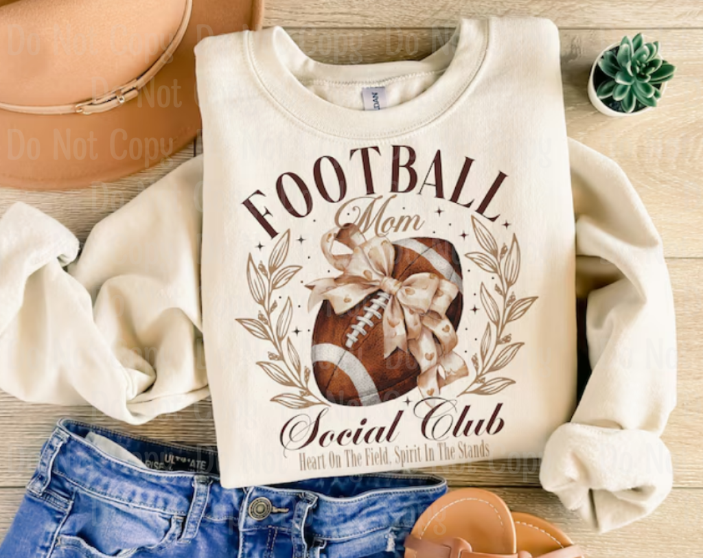 Football Mom Social Club Dtf Transfers