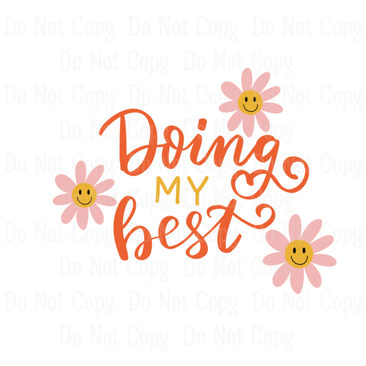 Doing My Best