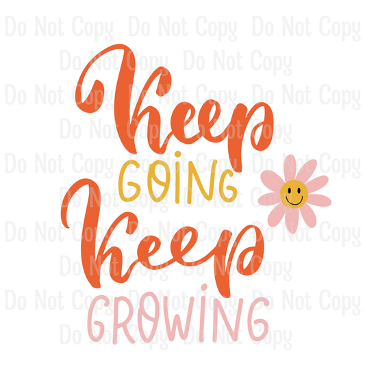 Keep Going Growing