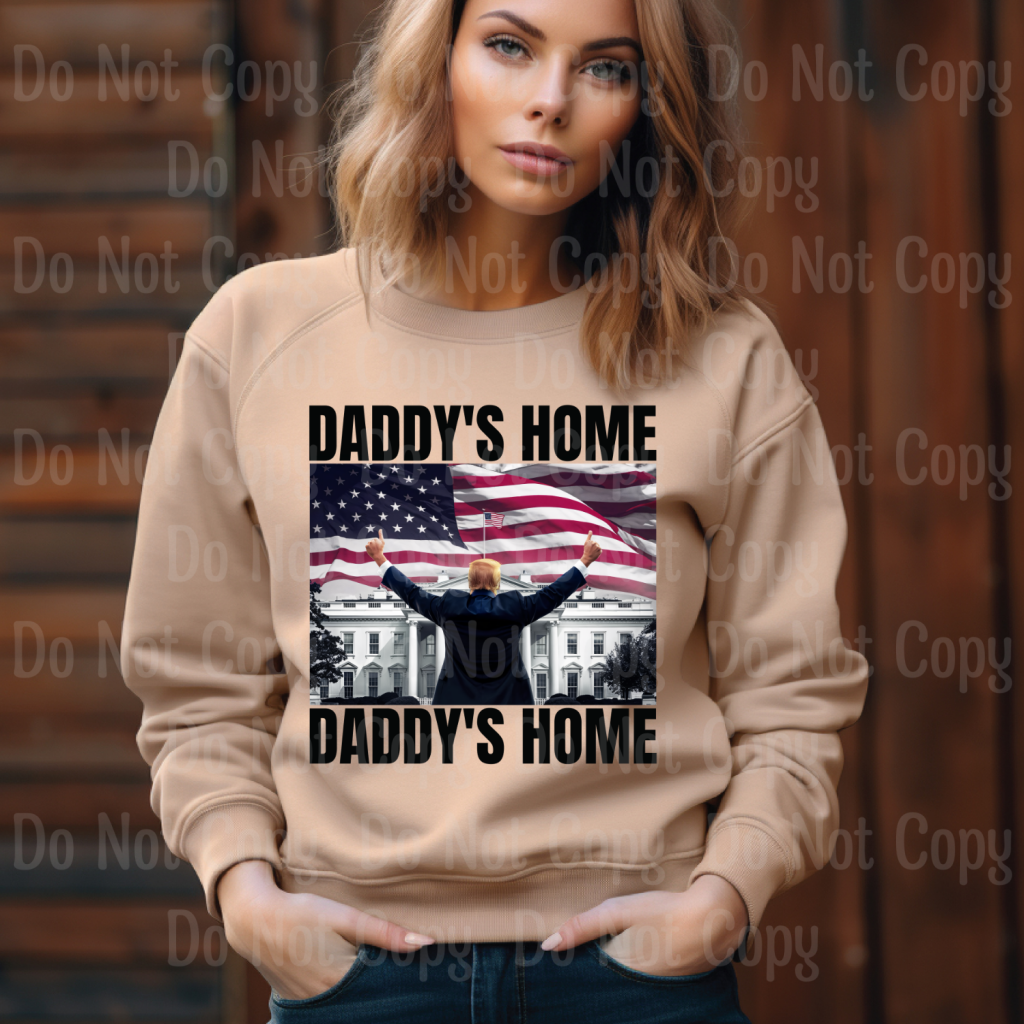 Daddy Home Dtf Transfers