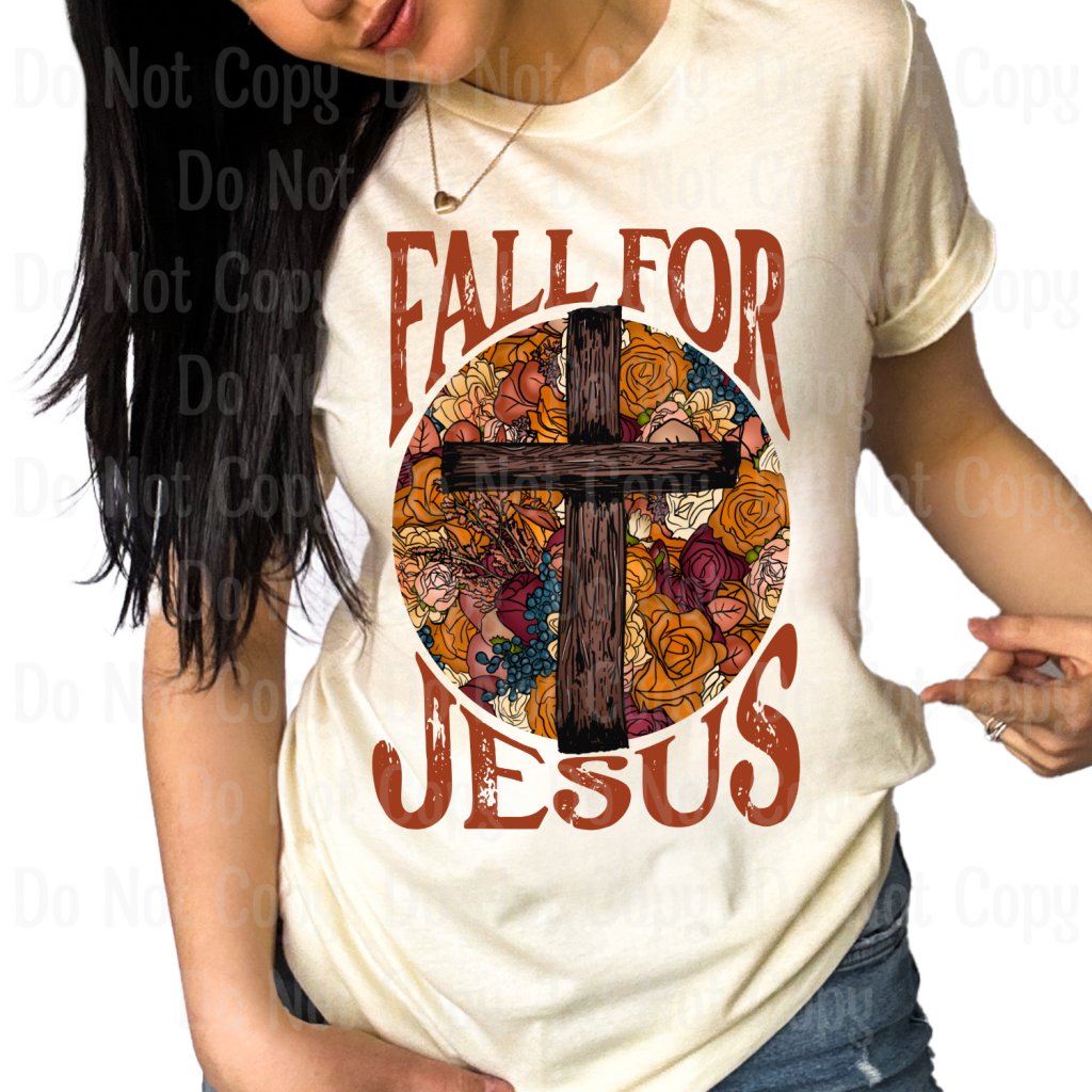 Fall For Jesus Dtf Transfers