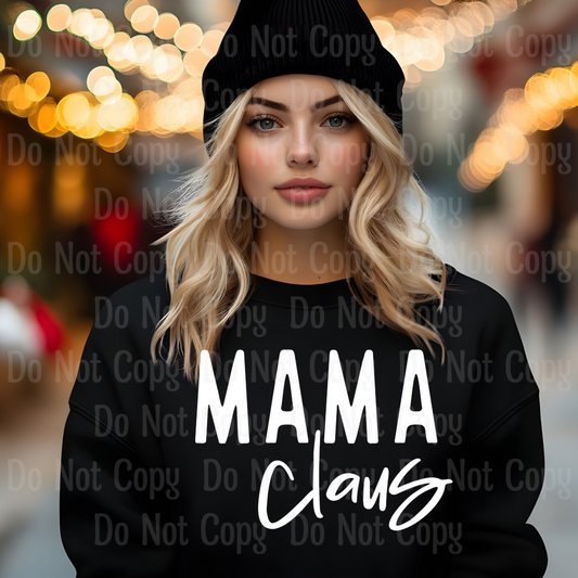 Mama Claus 2 Dtf Transfers