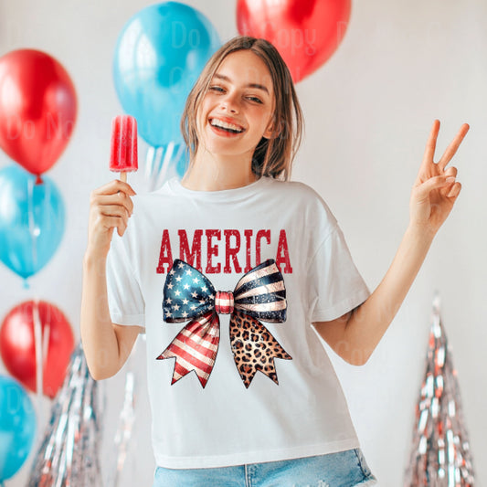 AMERICA BOW DTF Transfers