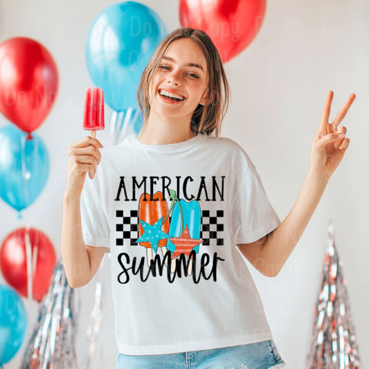 AMERICAN SUMMER DTF Transfers