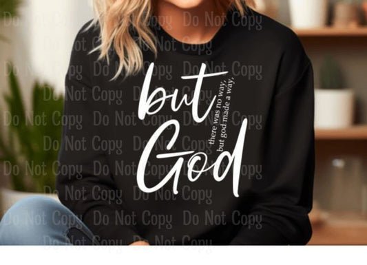 BUT GOD 2 DTF Transfers