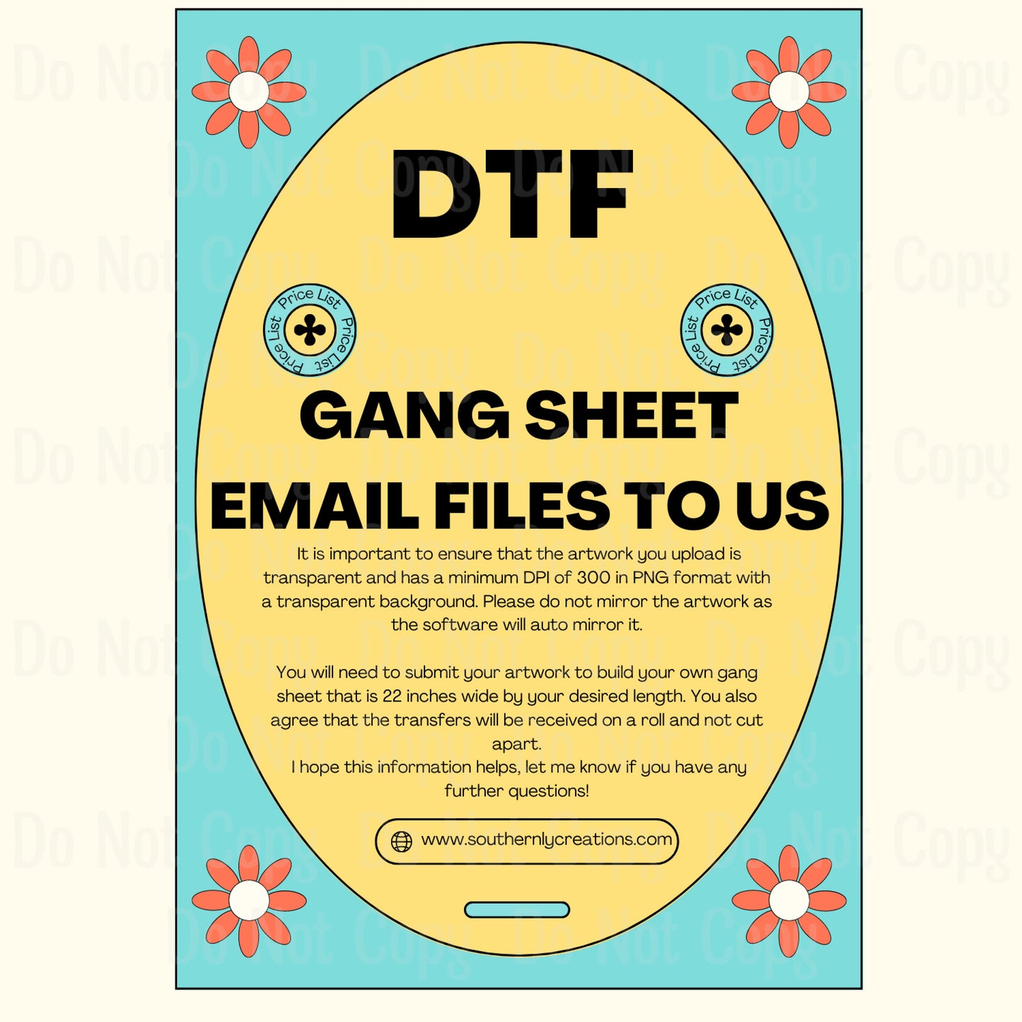 Custom - Dtf Transfer Gang Sheets Email Files To Us Gang Sheet