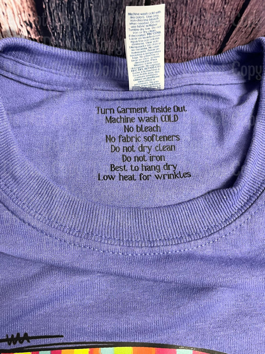 Dtf Care Tags Transfers