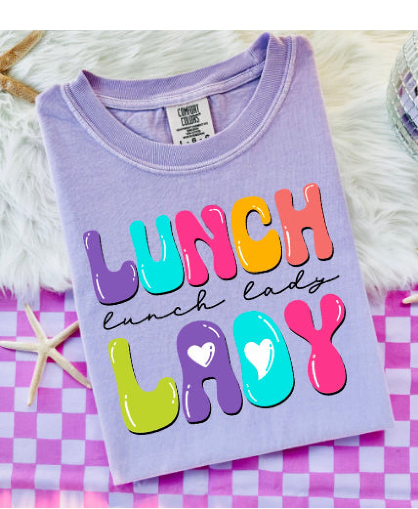 LUNCH LADY 1 DTF Transfers