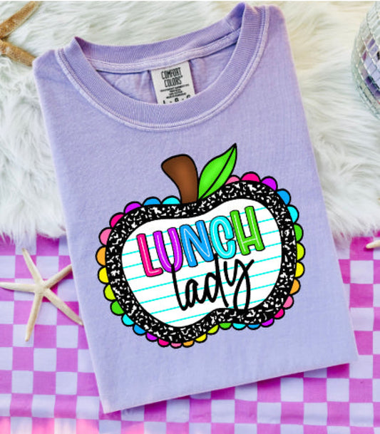 LUNCH LADY 4 DTF Transfers