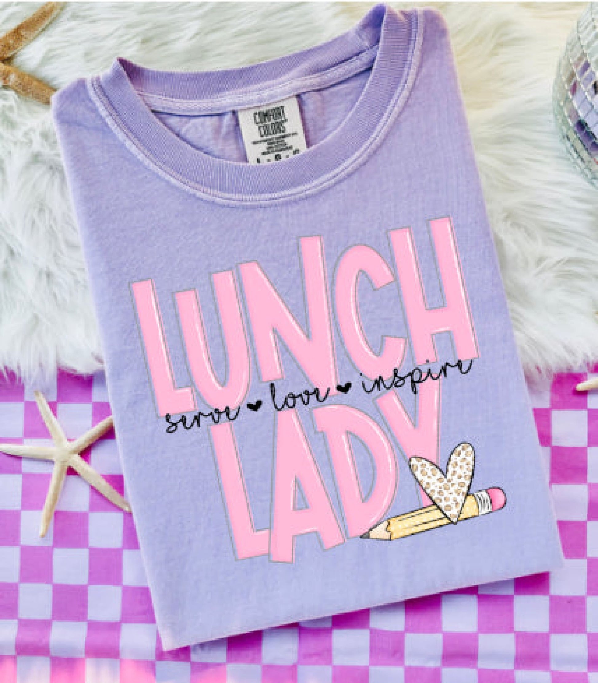 LUNCH LADY 5 DTF Transfers