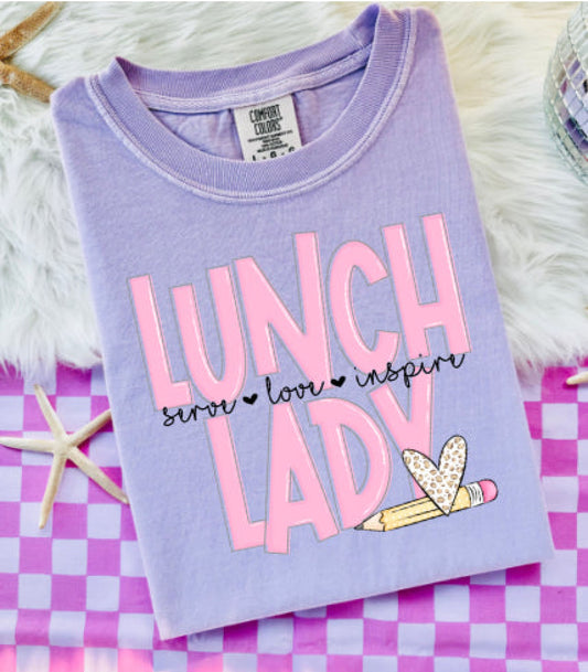 LUNCH LADY 5 DTF Transfers