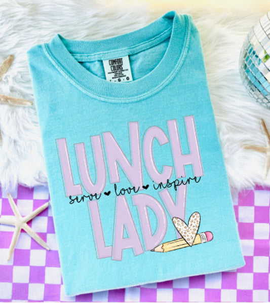 LUNCH LADY 6 DTF Transfers
