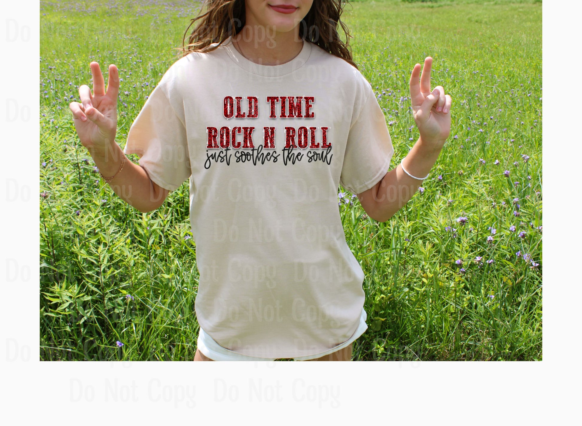 OLD TIME ROCK AND ROLL - 80’S DTF Transfers