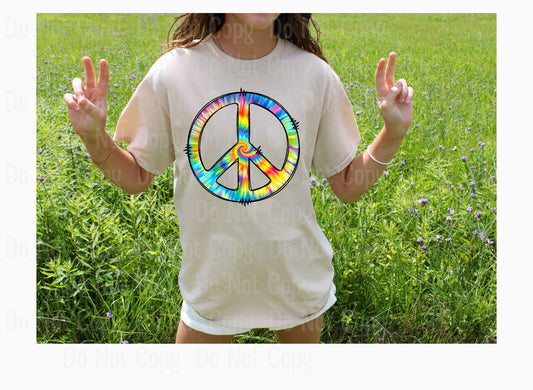 PEACE SIGN 40 DTF Transfers