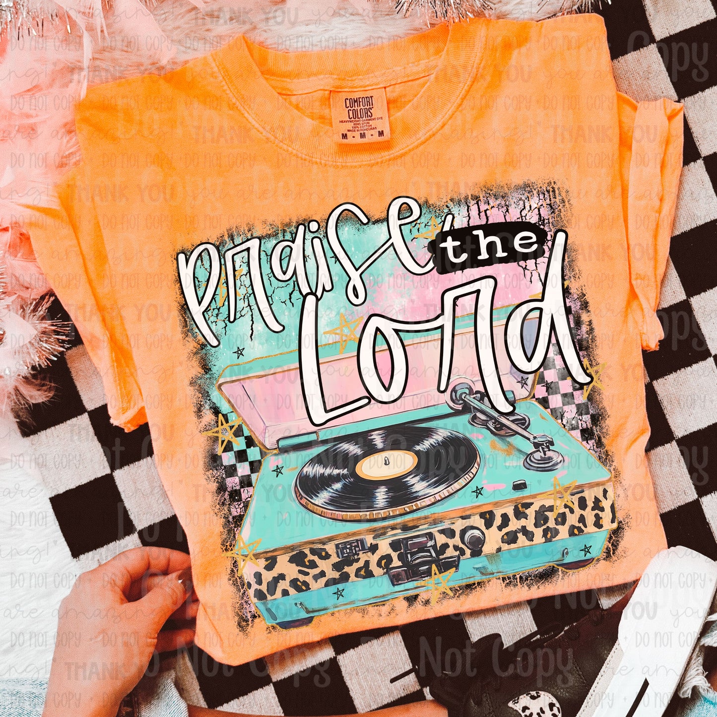 PRAISE THE LORD DTF Transfers