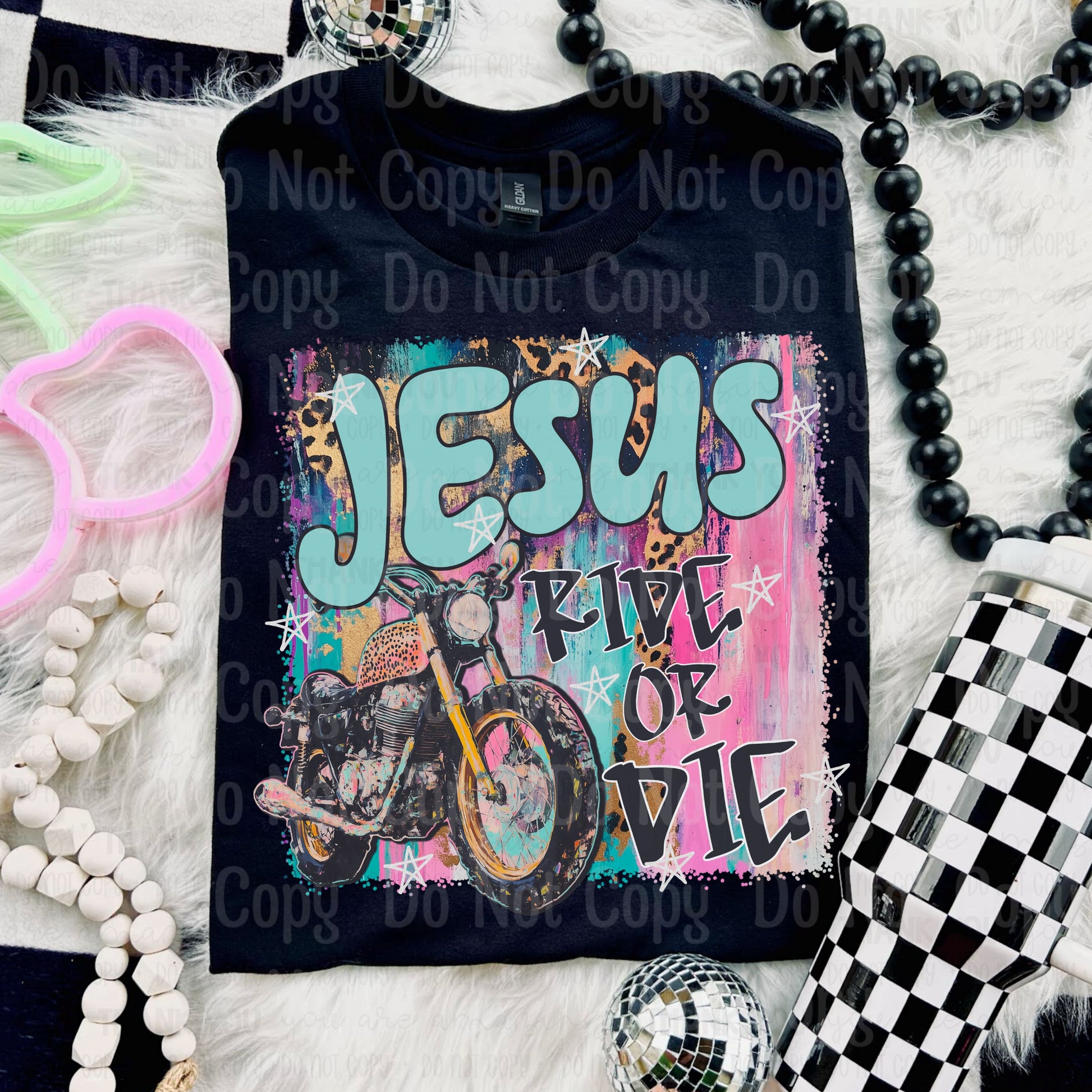 RIDE OR DIE JESUS DTF Transfers