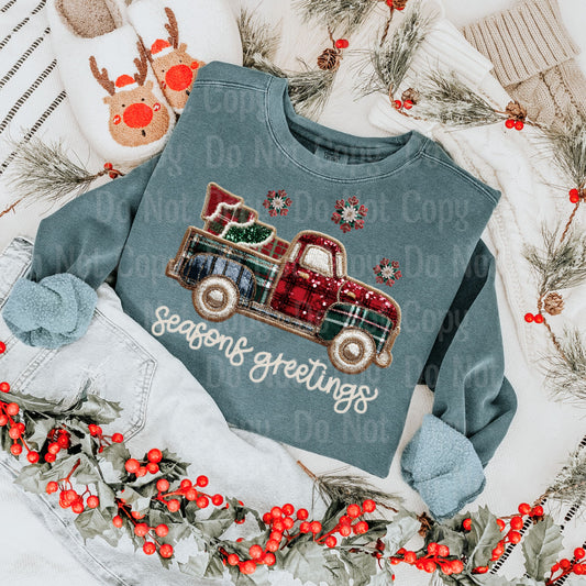 Seasons Greetings DTF Transfers