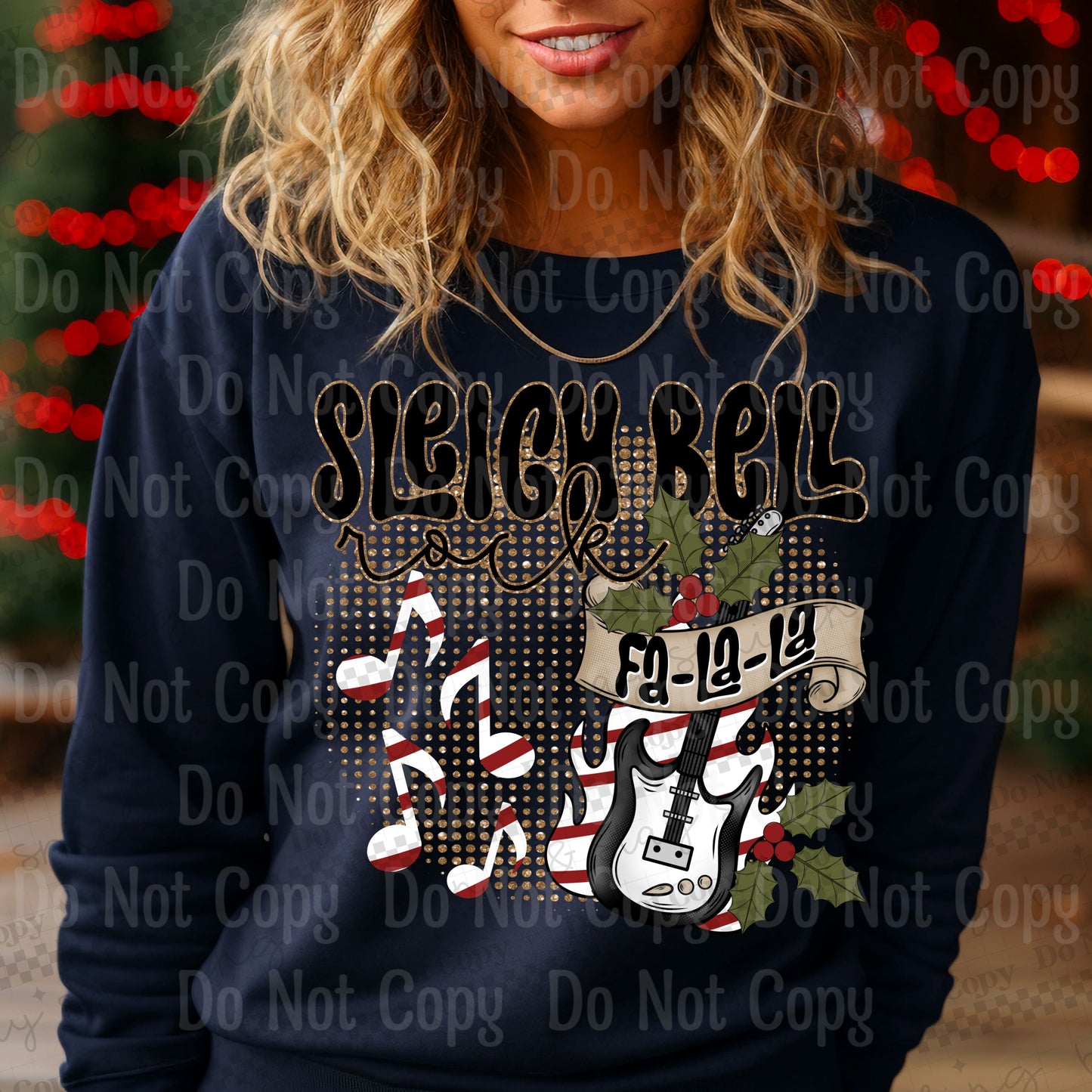 Sleigh bells rock DTF Transfers