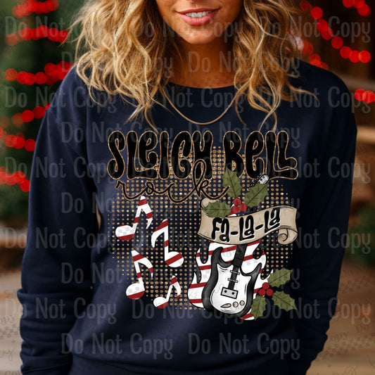 Sleigh bells rock DTF Transfers