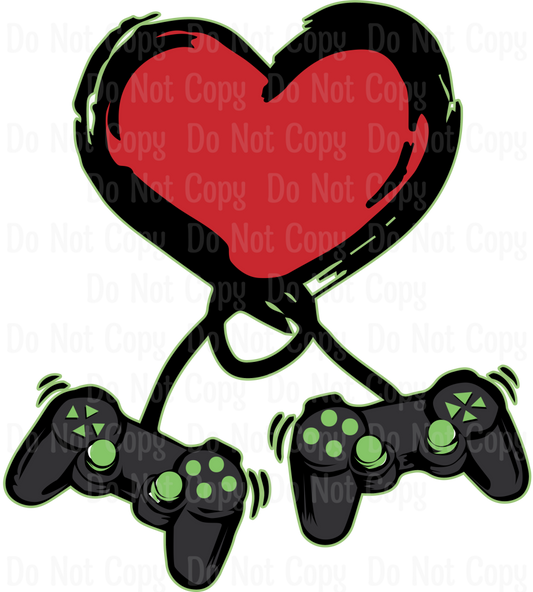 Video Gamer Heart