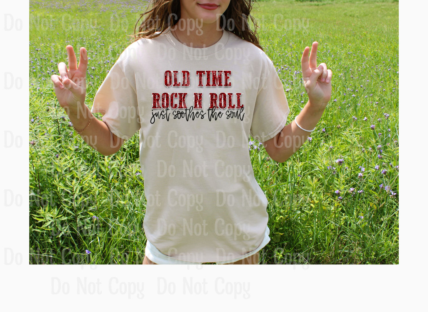 OLD TIME ROCK AND ROLL - 80’S DTF Transfers