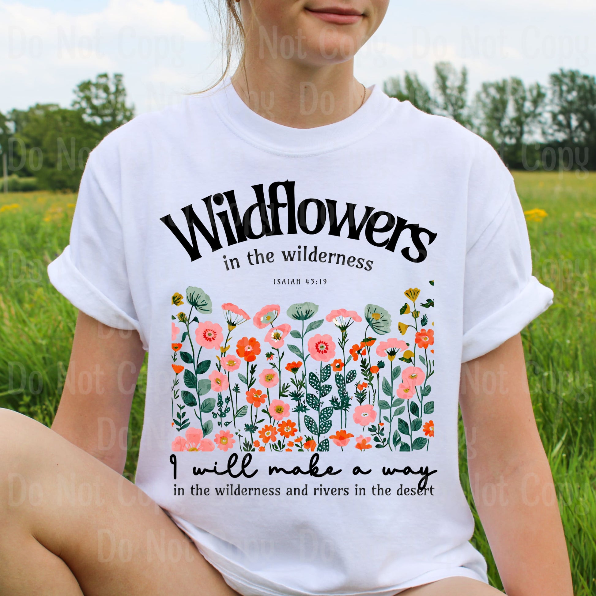 WILDFLOWERS IN THE WILDERNESS DTF Transfers