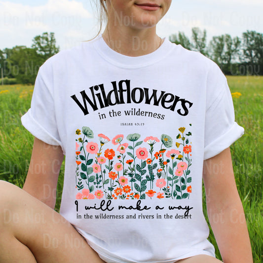 WILDFLOWERS IN THE WILDERNESS DTF Transfers